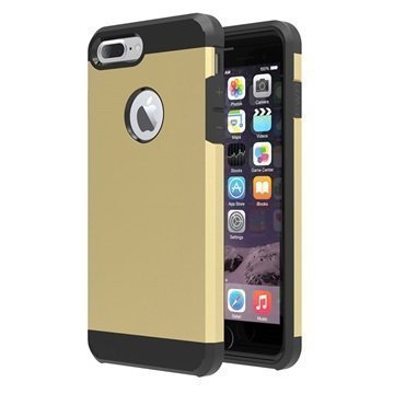 Tuff-Luv Slim Armour 2-kerroksinen TPU suojakuori iPhone 7 Plus Kulta