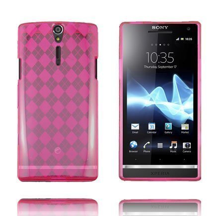 Tuxedo Pinkki Sony Xperia S Suojakuori