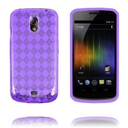 Tuxedo Violetti Samsung Galaxy Nexus Silikonikuori