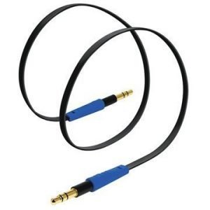 Tylt 3.5mm Stereo Audiokaapeli 1m Musta / Sininen