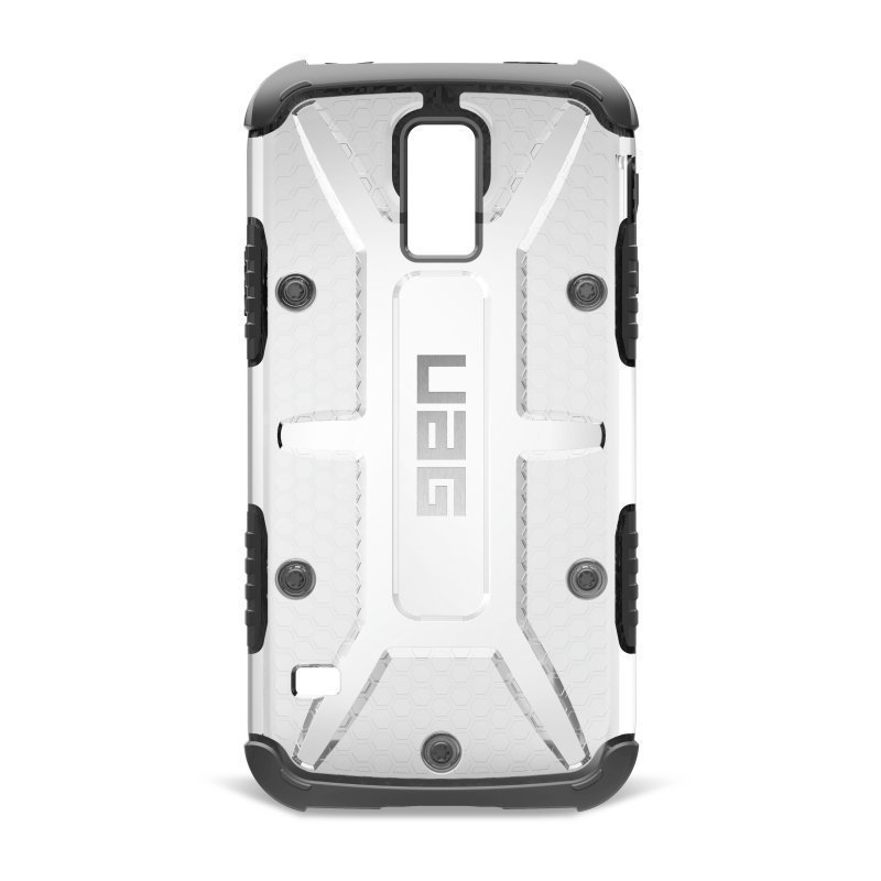 UAG Urban Armor Gear Composite kestävä suojakotelo Samsung Galaxy S5 musta / läpinäkyvä