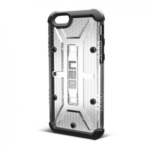 UAG Urban Armor Gear Composite kestävä suojakotelo iPhone 6 läpinäkyvä musta