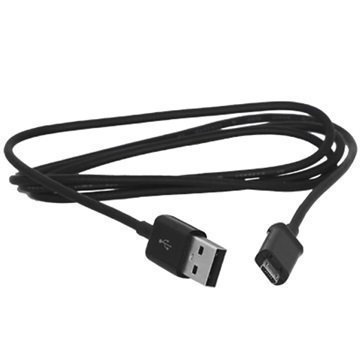 USB 2.0 / MicroUSB Datakaapeli Musta
