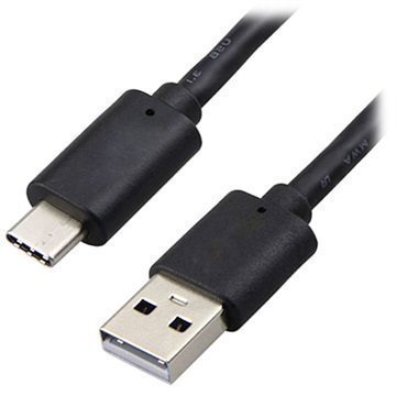 USB 2.0 / USB 3.1 C-Tyypin Kaapeli Musta