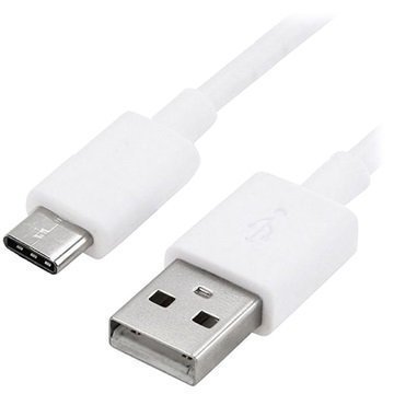 USB 2.0 / USB 3.1 C-Tyypin Kaapeli Valkoinen