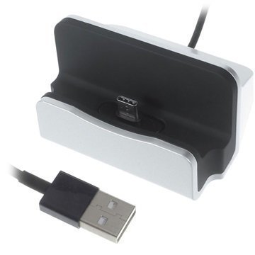 USB 3.1 C-Tyypin Telakointiasema XBX-01 Hopea