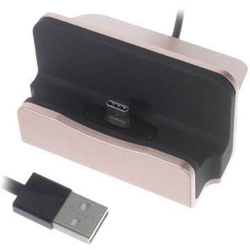 USB 3.1 C-Tyypin Telakointiasema XBX-01 Ruusukulta
