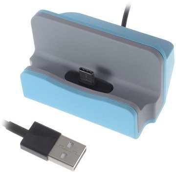 USB 3.1 C-Tyypin Telakointiasema XBX-01 Sininen