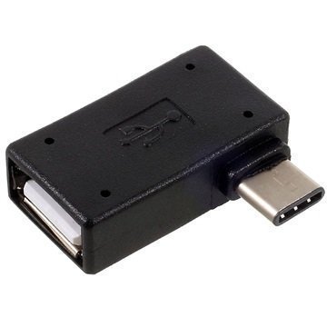 USB 3.1 Type-C / USB 2.0 Angled OTG Adapter
