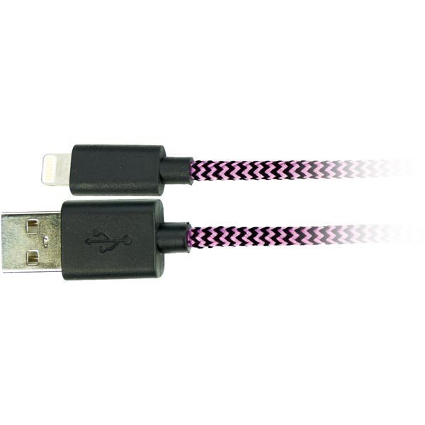 USB-Lightning kaapeli Lightning ur USB A ur MFi 1m vaal.pun./mu