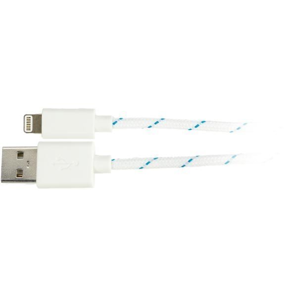 USB-Lightning kaapeli Lightning ur USB A ur MFi 1m val/sin