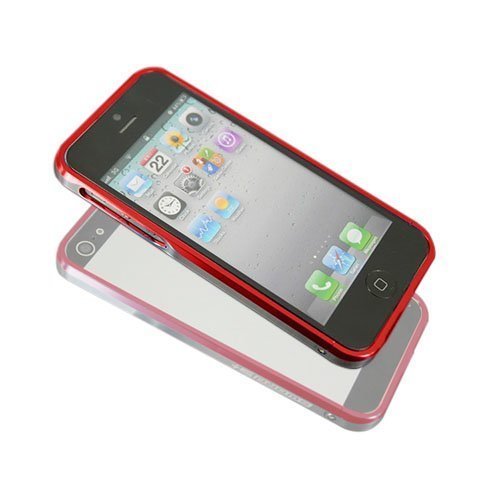 Ultra Bumper Punainen Iphone 5 / 5s Alumiininen Bumper Suojakehys