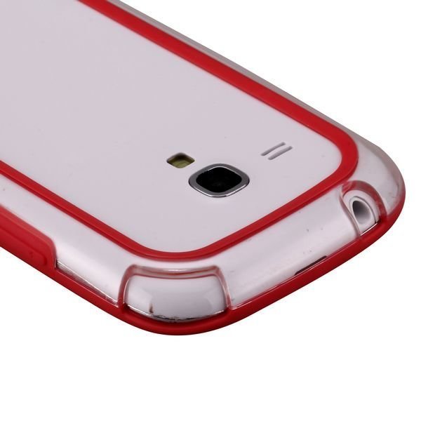 Ultra Slim Punainen Samsung Galaxy S3 Mini Bumper