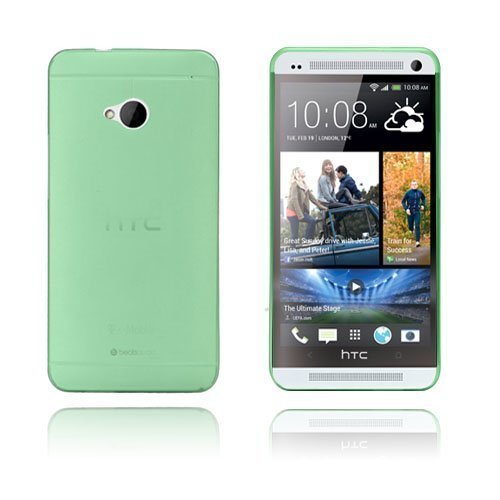 Ultraskin Vihreäi Htc One Suojakotelo