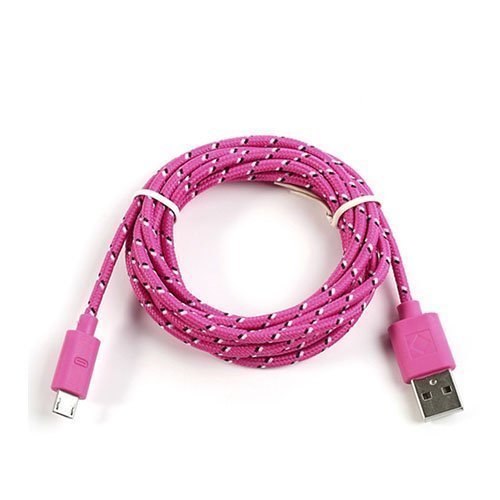 Universaali 2m Micro Usb Kaapeli Älypuhelimille Rosee