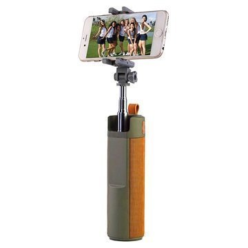 Universal Selfie Stick / Bluetooth Speaker & Power Bank Orange
