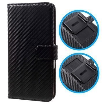 Universal Slide-Up Wallet Case Black