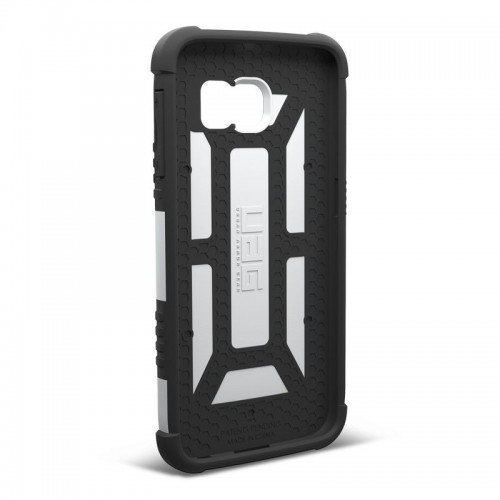 Urban Armor Gear Samsung Galaxy S6 Composite Suojakotelo -White/Black- Suojakalvolla