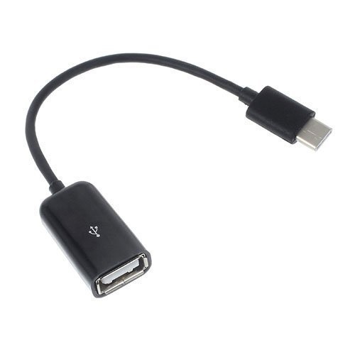 Usb 3.1 Tyyppi-C Uros Usb 2.0 Naaras Otg Kaapeli Musta