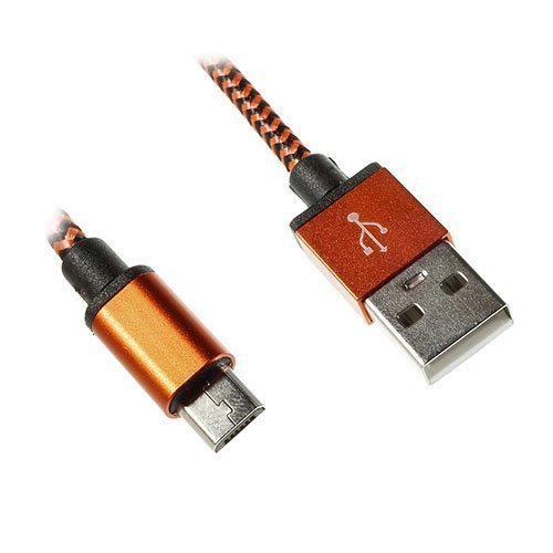 Usb Kaapeli Samsung / Sony / Lg / Htc / Huawei Oranssi