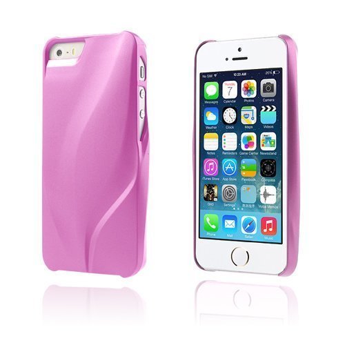 V-Star Pinkki Iphone 5 / 5s Korttitaskullinen Suojakuori