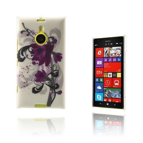 Valantine Violetti Kukka Nokia Lumia 1520 Suojakuori