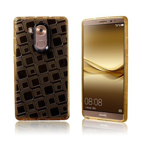 Valdemar Huawei Mate 8 Neliö Kuvio Tpu Kuori Kulta