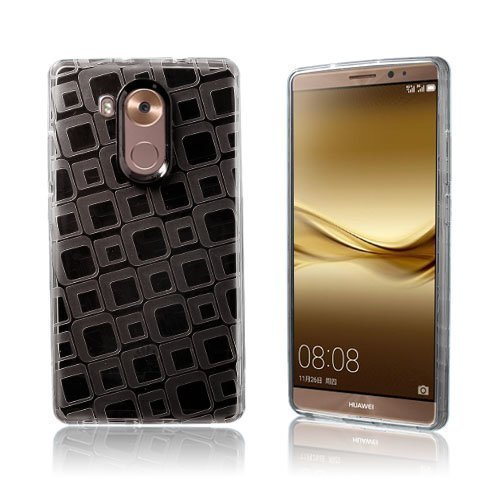 Valdemar Huawei Mate 8 Neliö Kuvio Tpu Kuori Läpinäkyvä