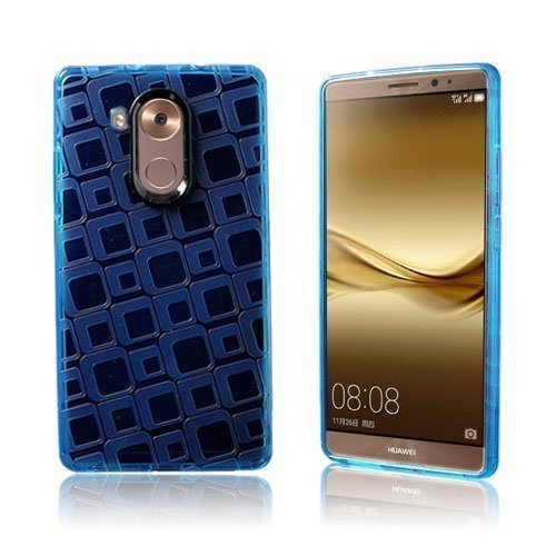 Valdemar Huawei Mate 8 Neliö Kuvio Tpu Kuori Sininen