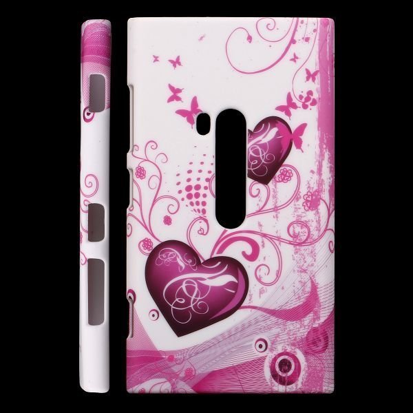 Valentine Kaksi Violettia Sydäntä Nokia Lumia 920 Suojakuori
