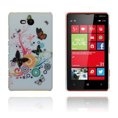 Valentine Perhoset & Ympyrät Nokia Lumia 820 Suojakuori