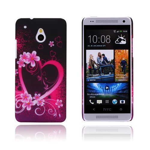 Valentine Pinkki Sydän Htc One Mini Suojakuori