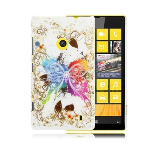Valentine Suuri Perhonen Nokia Lumia 520 Suojakuori
