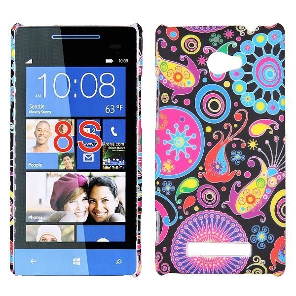 Valentine Tyylikäs Kukkapenkki Htc Windows Phone 8s Suojakuori