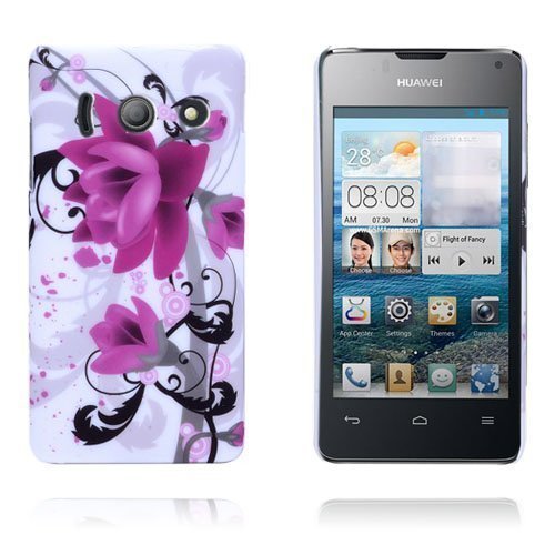 Valentine Violetit Kukat Huawei Ascend Y300 Suojakuori