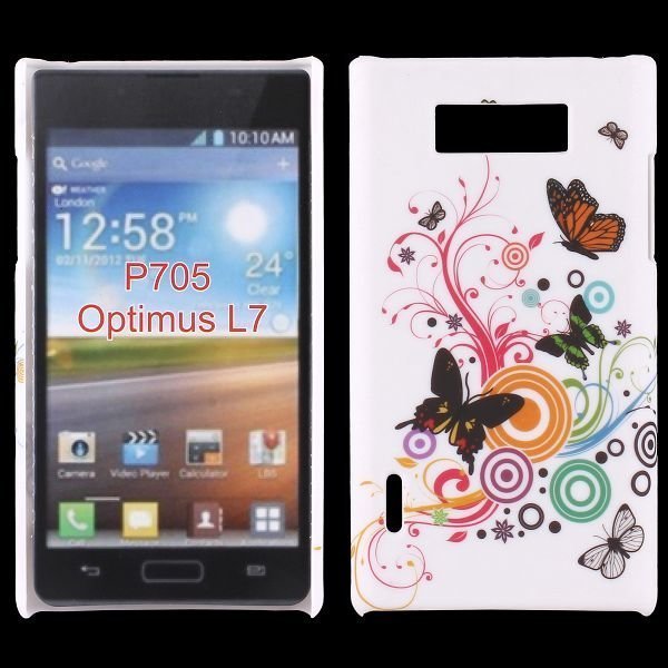 Valentine Värikkäät Perhoset Lg Optimus L7 Suojakuori