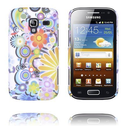Valentine Värikäs Sekotelmah Samsung Galaxy Ace 2 Suojakuori