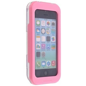 Vedenkestävä Kotelo iPhone 5/5S/SE Vaaleanpunainen