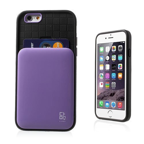 Verus Violetti Iphone 6 Card Holder Suojakuori