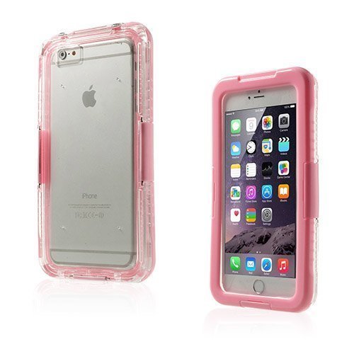 Vesitiivis Vaaleanpunainen Iphone 6 Plus Suojakuori