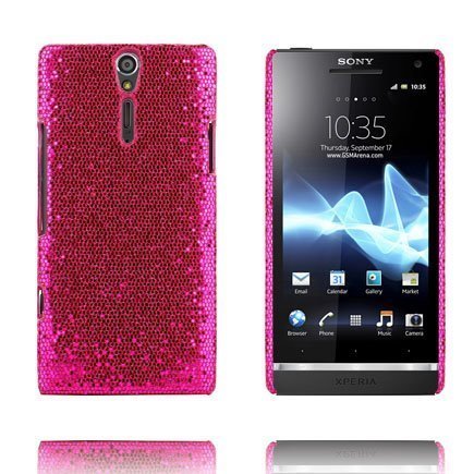 Victoria Kuuma Pinkki Sony Xperia S Suojakuori