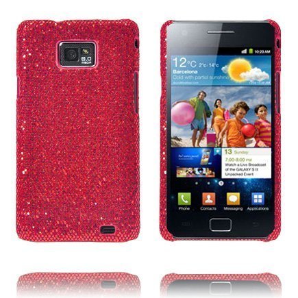 Victoria Punainen Samsung Galaxy S2 Suojakuori