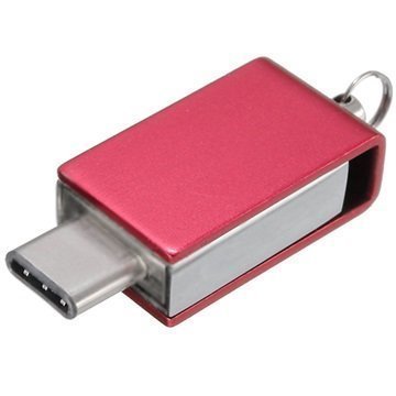 Vitas UV-02-16G C-tyypin USB / USB 3.0 Muistitikku 16Gt Punainen