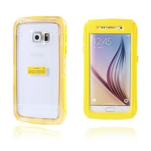 Water Samsung Galaxy S6 Vedenkestävä Suojakuori Keltainen
