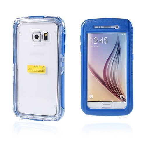 Water Samsung Galaxy S6 Vedenkestävä Suojakuori Tummansininen
