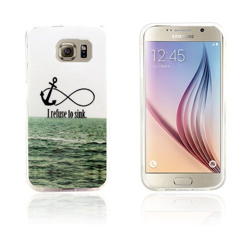 Wester Edge Samsung Galaxy S6 Suojakuori Ankkuri Ja Siteerata