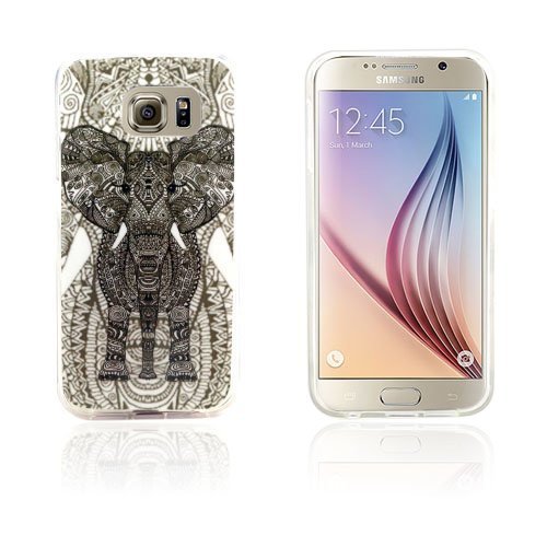 Wester Edge Samsung Galaxy S6 Suojakuori Norsu Kuvio