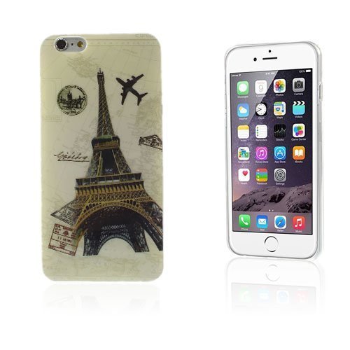 Westergaard Eiffel Torni & Kartta Iphone 6 Plus Suojakuori