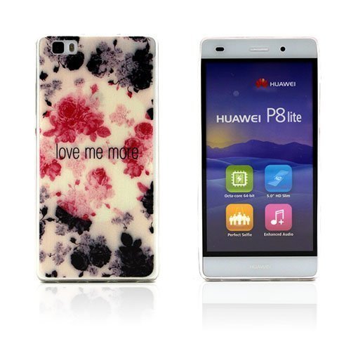 Westergaard Huawei Ascend P8 Lite Kuori Kukkia Ja Rakasta Minua Enemmän