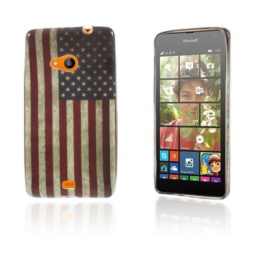 Westergaard Microsoft Lumia 535 Suojakuori Vintage Usa Lippu